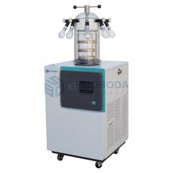 DA-1F-50 Vacuum Lab Scale Freeze Dryer For External Flask Material