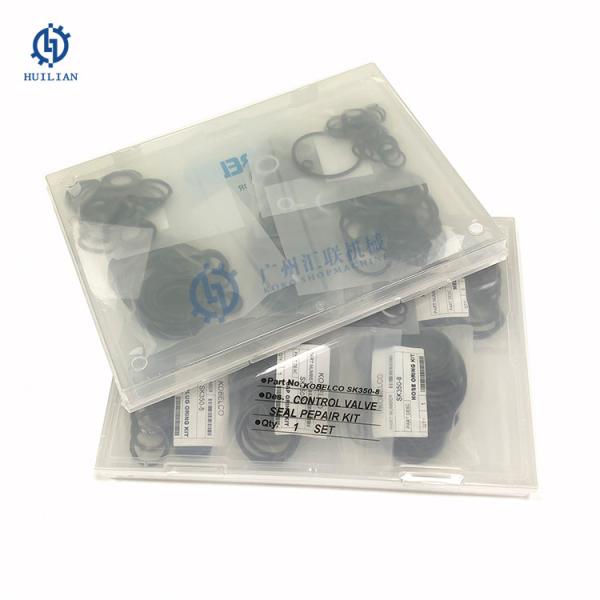 SK350-8 Hydraulic Boom Arm Bucket Cylinder Control Valve Seal Kits For Kobelco Excavator