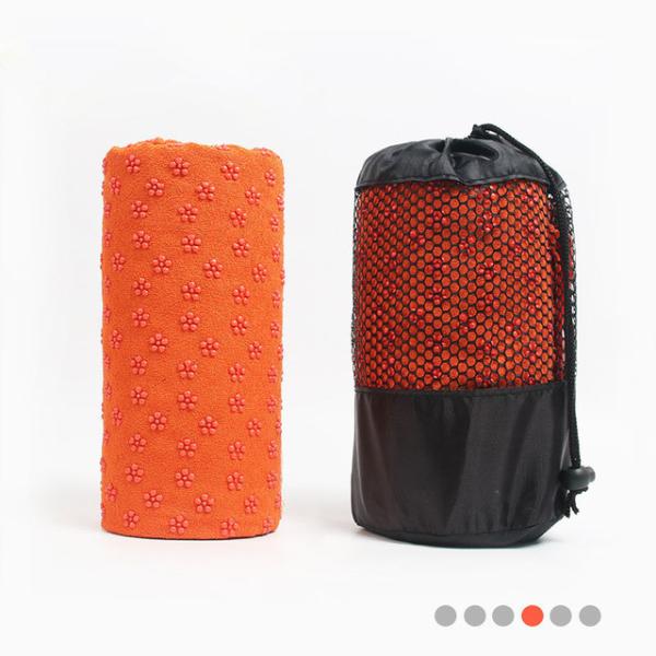 Eco Friendly 183x6cm Fitness TPE PVC Yoga Mat With Cover Towel For Home Pilates Fitness