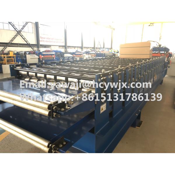 Máquina de moldeado de rodillos de cubierta de doble cubierta