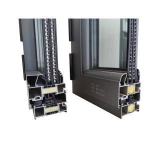 Двойник украшения алюминиевый материальный застеклил Windows алюминиевая рамка закалила стеклянное окно качания