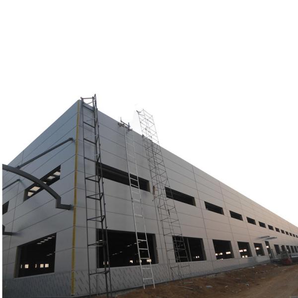 Pre Galvanized C / Z Purlin Steel Deck Plate Prefab Steel Houses Storage And Workshops