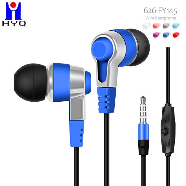  Mobile Phone Wired In Ear Earphones With Mic Clear Calling Music