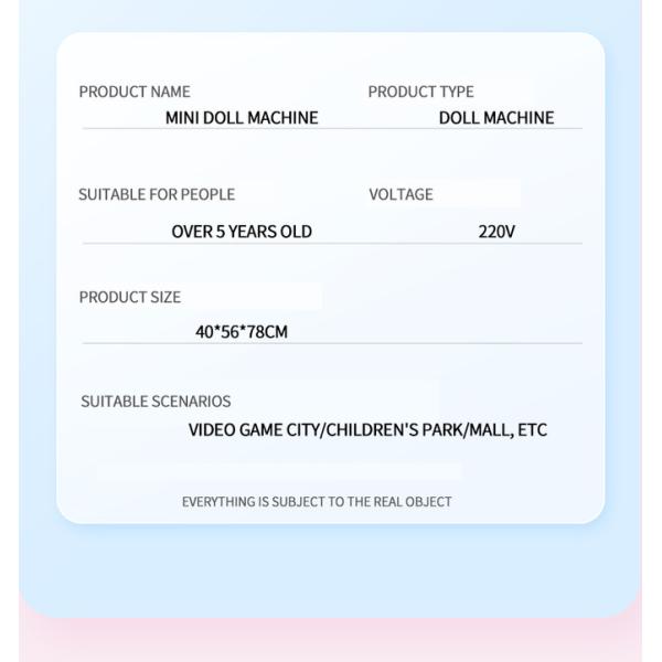 Jogos de crianças de interior máquina de garra pequena mini máquina de garra brinquedo para crianças máquina do shopping mall