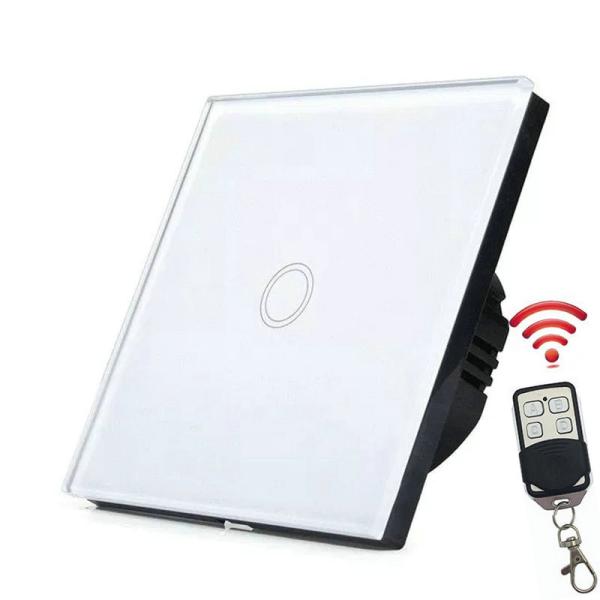 EU Standard Wireless Remote Control Touch Switch For RF433 Smart Wall Light