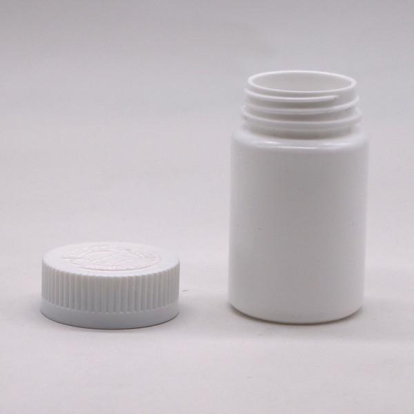 CRC Cap 80CC White Plastic Bottle for Pill Capsule Medicine Tablet Fish Oil