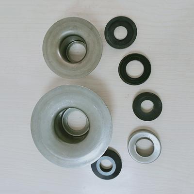 6305 Conveyor Roller Bearing Housing Components Plastic Seals End Caps