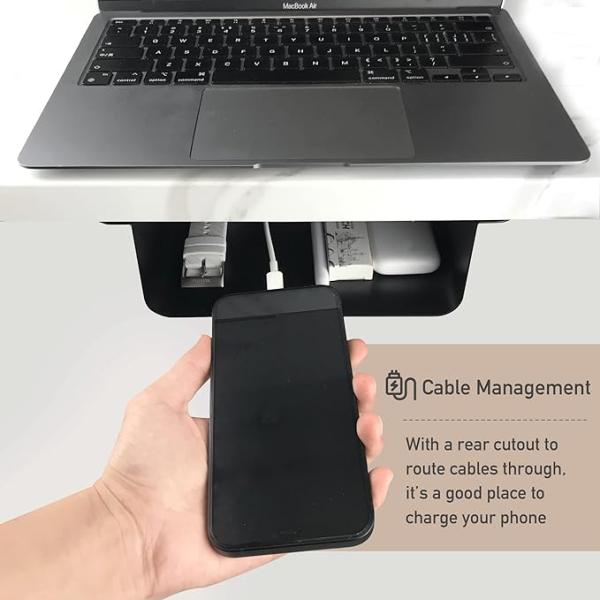 Складывается под столом Складка ящика для черного игрового стола Рабочие станции стола