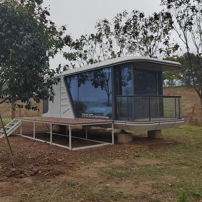 Fuqian Metal Compact space capsule house Customized Solutions 10 Tons 28㎡