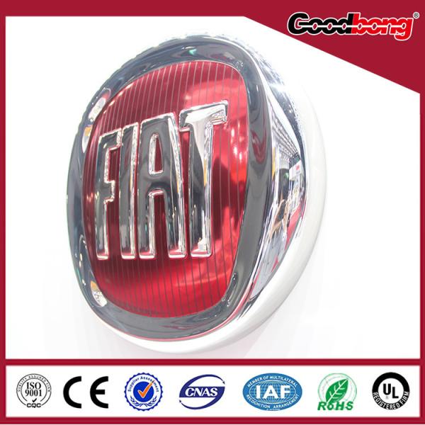 Customized hot sale car sign acrylic car brand logo