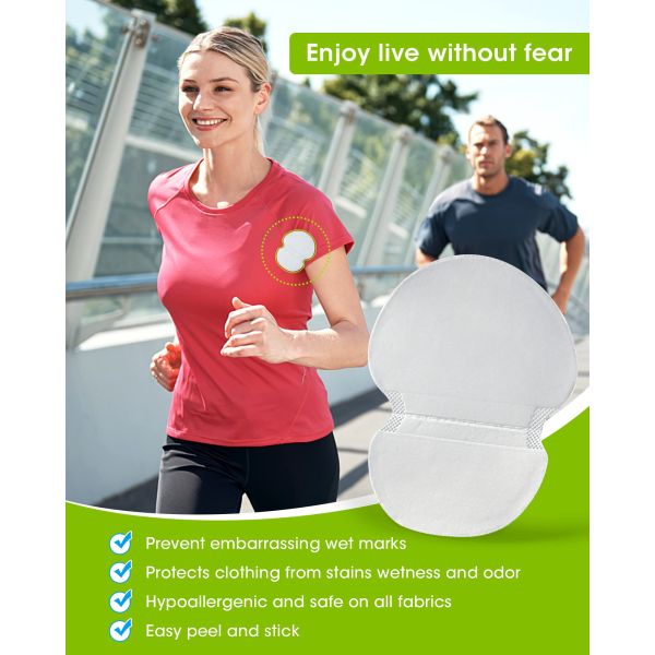 OEM Effective Management Underarm Sweat Pads Personal Care Armpit Patches For Sweat