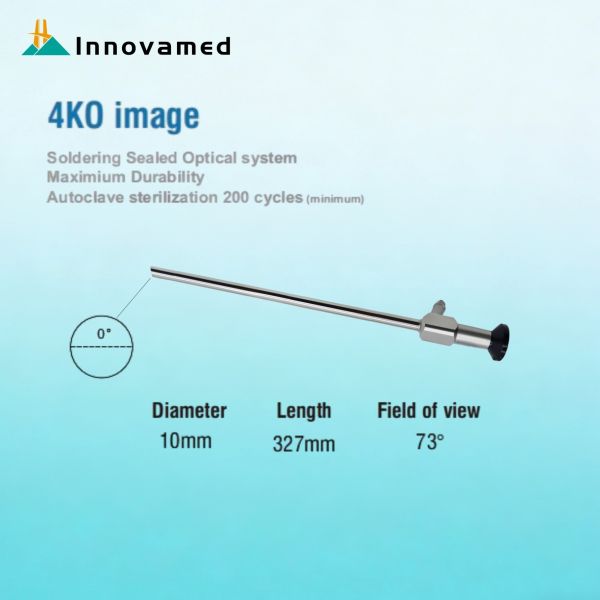 10mm 0 Degree（ 0°） Autoclavable Rigid Laperoscope