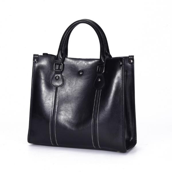 Real Leather Women Bags Fashion Cowhide Tote Bags Designer Shoulder Bags