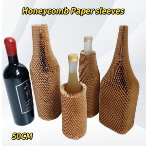50cm Honeycomb Paper Sleeves Customized Brown Sleeve For Furniture Legs