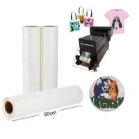 Trouvez le mat parfait Matériaux d'impression DTF 30cm 60cm DTF Transfer Pet Film Roll Paper Single Film Roll DTF Pet Film
