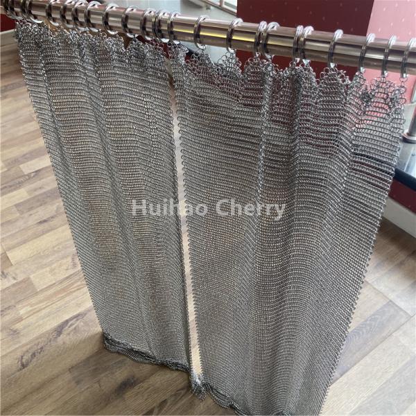 316L Stainless Steel Fireplace Screen Mesh 0.8mm Wire 7mm Hole