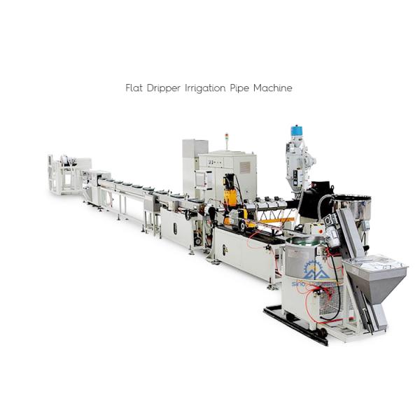 HSJ-75 Rodada Dripper Drip Irrigation Pipe Making Machine Velocidade 25-60m/min com 90kW de Potência