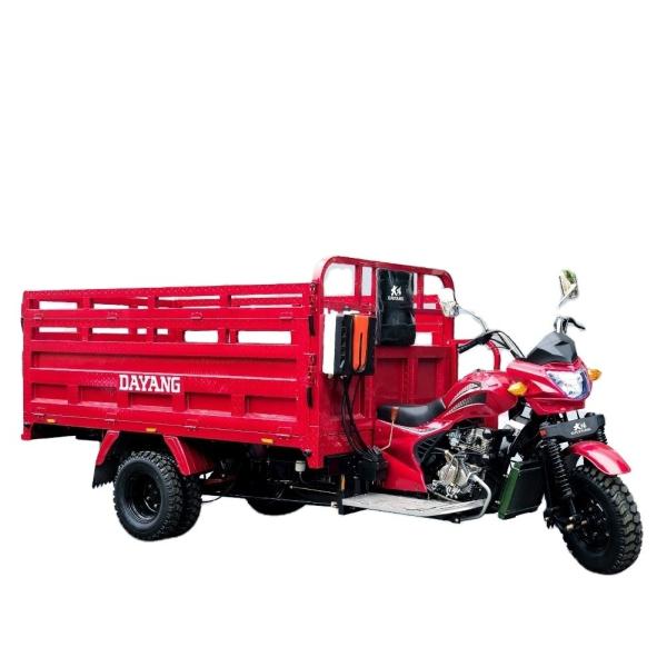 12V de tensión Trimoto chino de suministro directo Triciclo refrigerado con agua para camioneta de carga motorizada