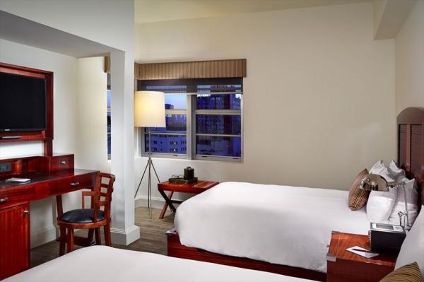 Palembang resort hotel furniture teak wood bed with TV cabinet desk and Sofa chairs table