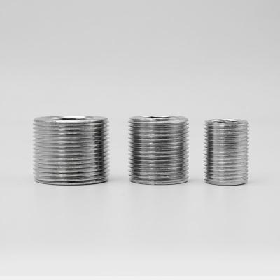 L'acier au carbone fil britannique mâle creux adaptateur BSP BSPT UNF fil