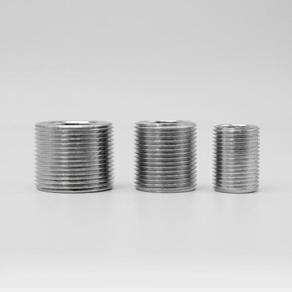 L'acier au carbone fil britannique mâle creux adaptateur BSP BSPT UNF fil