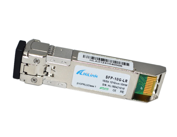 100% Compatible 10G SFP+ Transceiver Dual Fiber LC Connector 1310nm 20Km 10G-SFP-LR