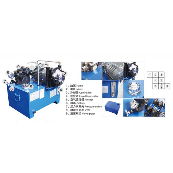 Farms Small Hydraulic Pump Station 1.5KW Without Air Cooler