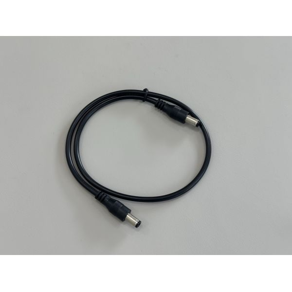 DC Power Plug to Plug Cable, 5.5 mm Barrel Power Connector Wire for Adapter and LED Supply