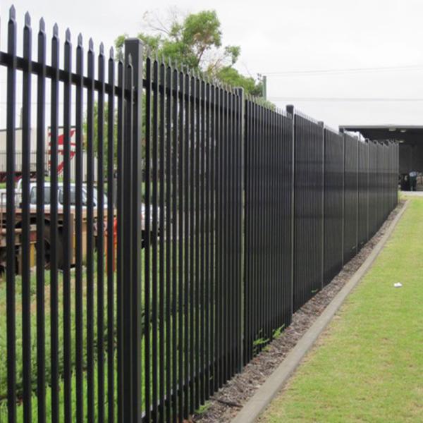 China Pre fabricated Zinc Galvanized Steel Tubular Fence