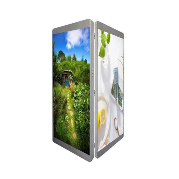 Urhealth  double sided intelligent lamp post P3 P4 P5 led screen for advertising