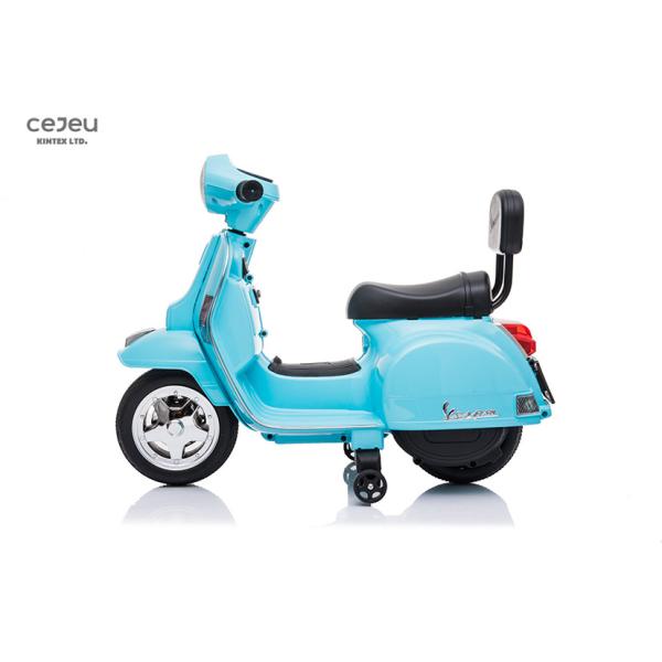 Мини игра скутера 6V 3KM/HR Mp3 Vespa EN62115 на 5 год - olds