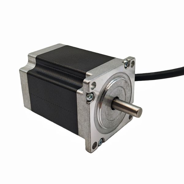57CM23 NEMA 23 Stepper Motor with 2.3Nm Holding Torque 4A Rated Current and 57mm Frame Size for Industrial Automation