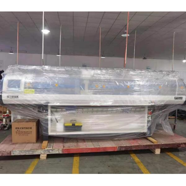 80inch 1 1 Computerized Double Carriage Flat Collar and Cuff Knitting Machine for Products