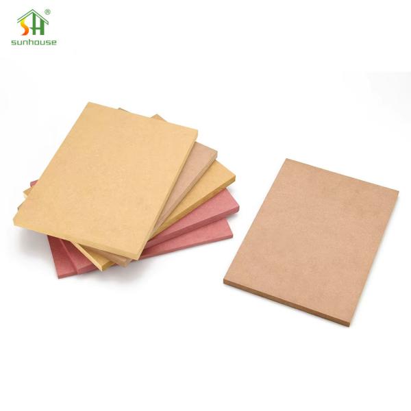 MDF Melamine MDF Board Interior Exterior Decoration Use for Building Construction Application Use