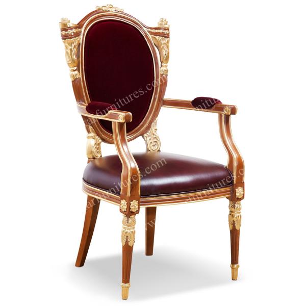 Alibaba Retro reclining italian leather dining chair FY-103A