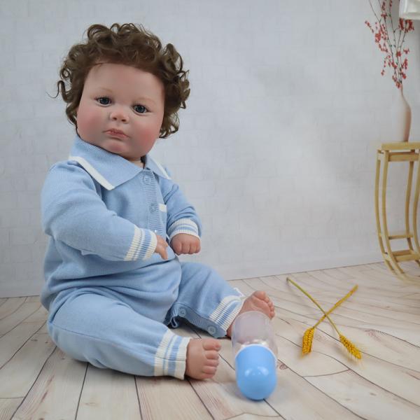 Kids Knitted Winter Clothes Romper Jumpsuit Long Sleeve Bodysuits One Piece Outfits Sweater Girls Baby Boys Rompers