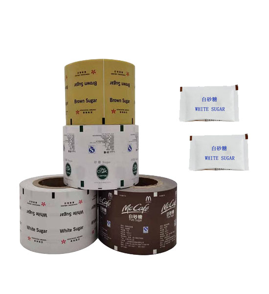 Специальная печать 58GSM упаковочная бумажная рулонка для 5г сахарных палочек