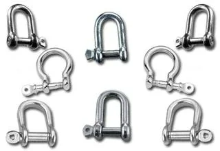 Stamping Processed Stainless Steel Shackle Rigging Hardware for Customer Requirements