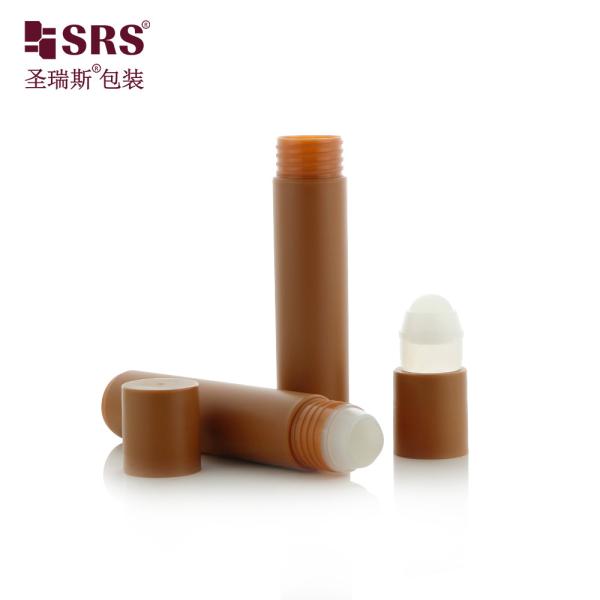 RPP(P)-35ml Frosted Black Plastic Roller Bottle For Disinfectant Deodorant Liquid