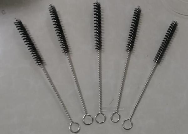 Nylon Twisted Pipe Cleaning Brush / Wire Cleaning Brush 10MM Outer Diameter