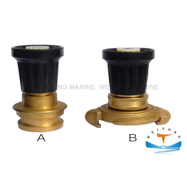Matal High Pressure Hose Nozzle , Water Hose Jet Nozzle For Firefighting