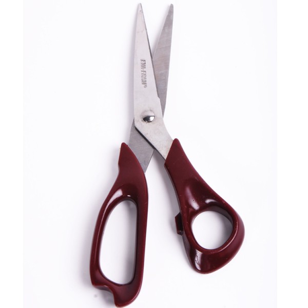 Reliable quality wholesale OEM office and school 7.5 inch carbon steel paper cutting scissor