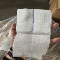 Éponge de compression de gaze stérile à usage unique chirurgicale médicale absorbant écouvillons de gaze avec tampon de gaze à rayons X
