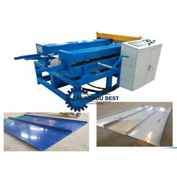 Portable Movable Snap Lock Roofing Roll Forming Machine For Standing Seam Sheet