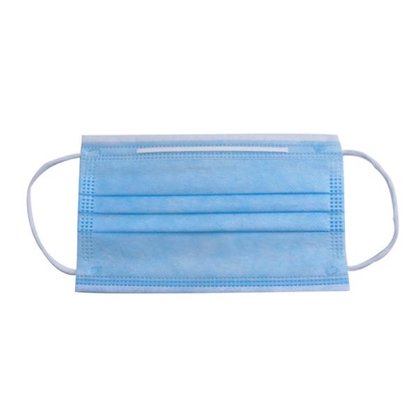 Soft 3 Ply Face Mask / Disposable Earloop Face Mask  Melt Blown Fabric Material
