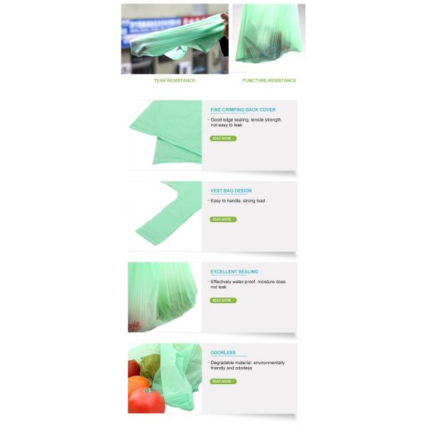 Eco friendly packing bag/Biodegradable Disposal Bags for Diapers, Diaper Sack Refill/Biodegradable Disposal Bags for Dia