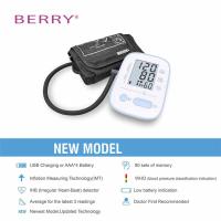 Monitor electrónico de BP del brazo superior del Sphygmomanometer portátil