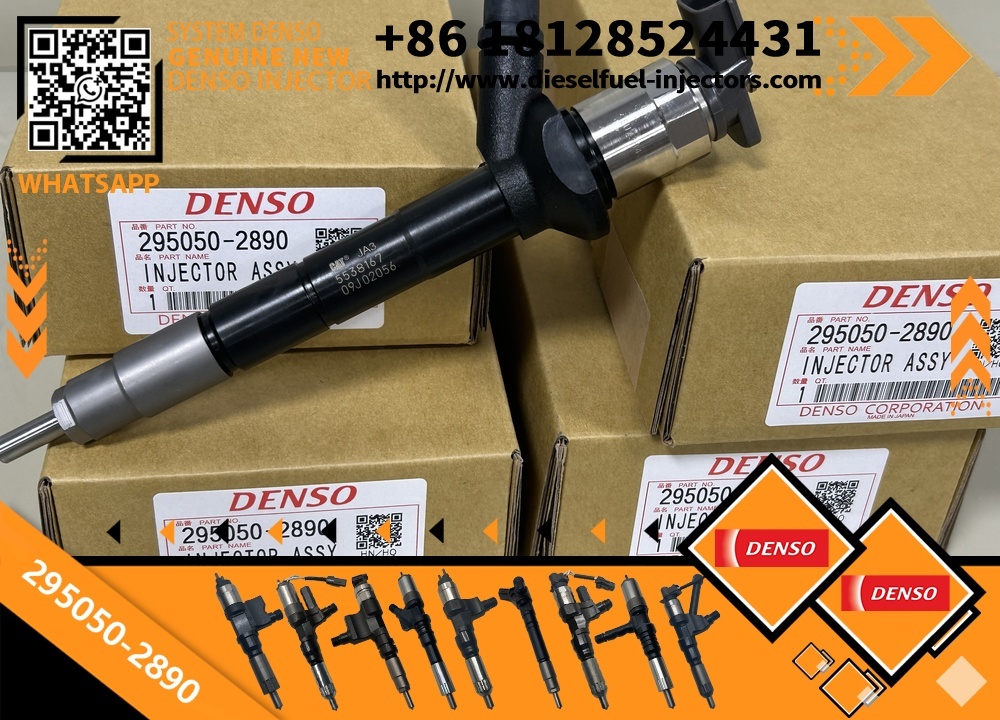 High Quality Manufacturer Diesel Injector 295050-1200 295050-2890 5538167 5637897 Steel New for C2.8 C4.4 Engines Replacement