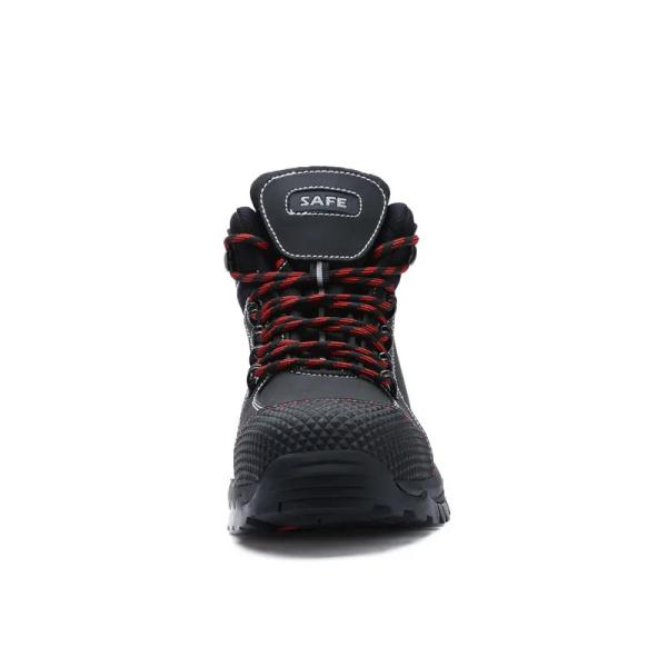 Nubuck Leather Hiking Working Boots Mens Waterproof Walking Boots