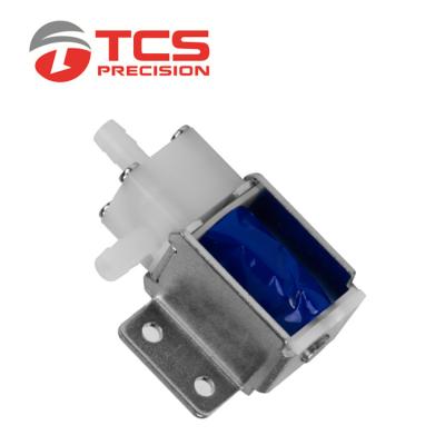 Diafragma 1.6W Micro válvula de ar elétrica DC 12V 2 Way 2 posição válvula de solenoide elétrica
